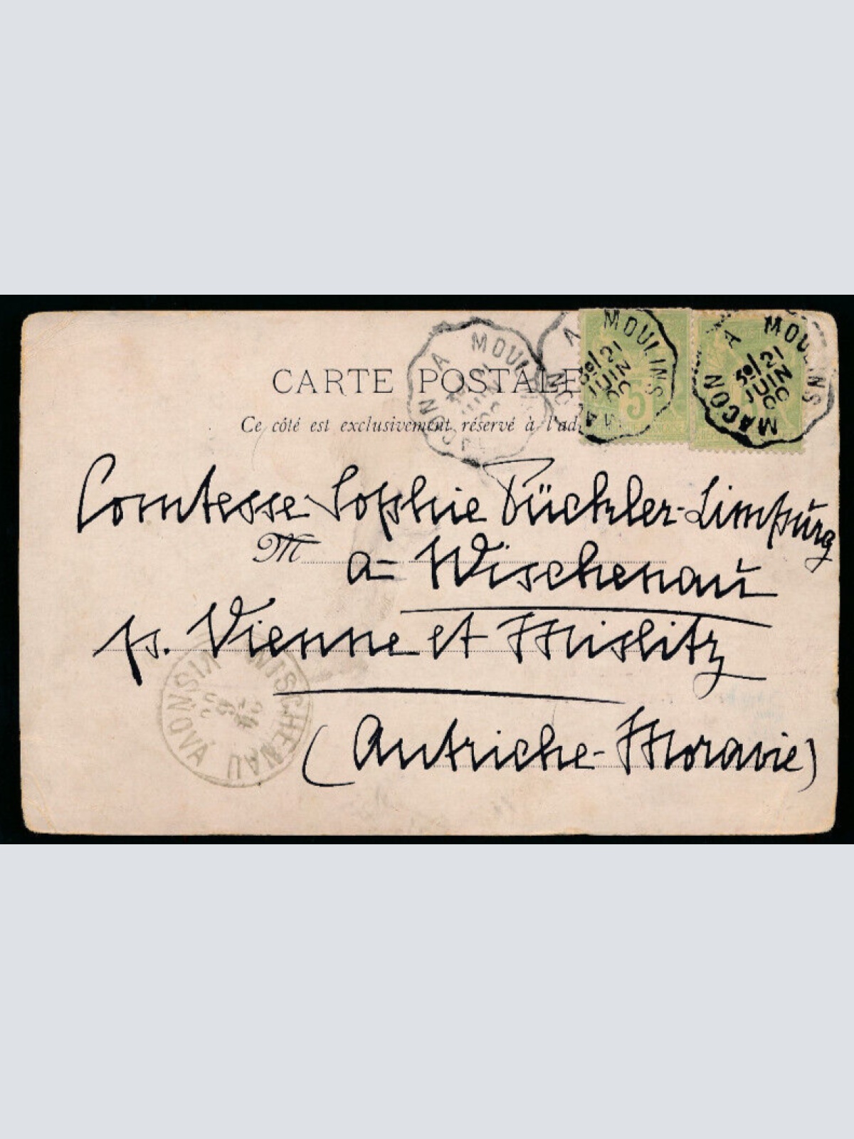 AK vom Praray le Monial Residence des Chapelains Frankreich (5743)