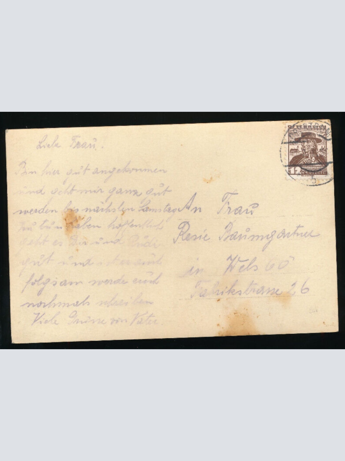 AK aus Obertrum Salzburg (5541)