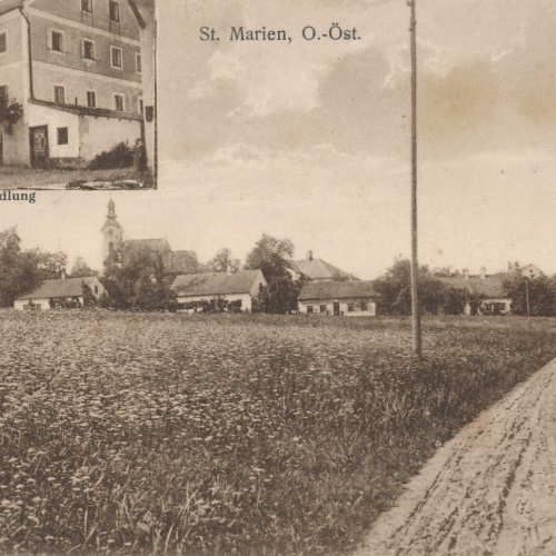 AK aus St. Marien Kolmbergers Handlung Oberösterreich Ansichtskarte (16238)