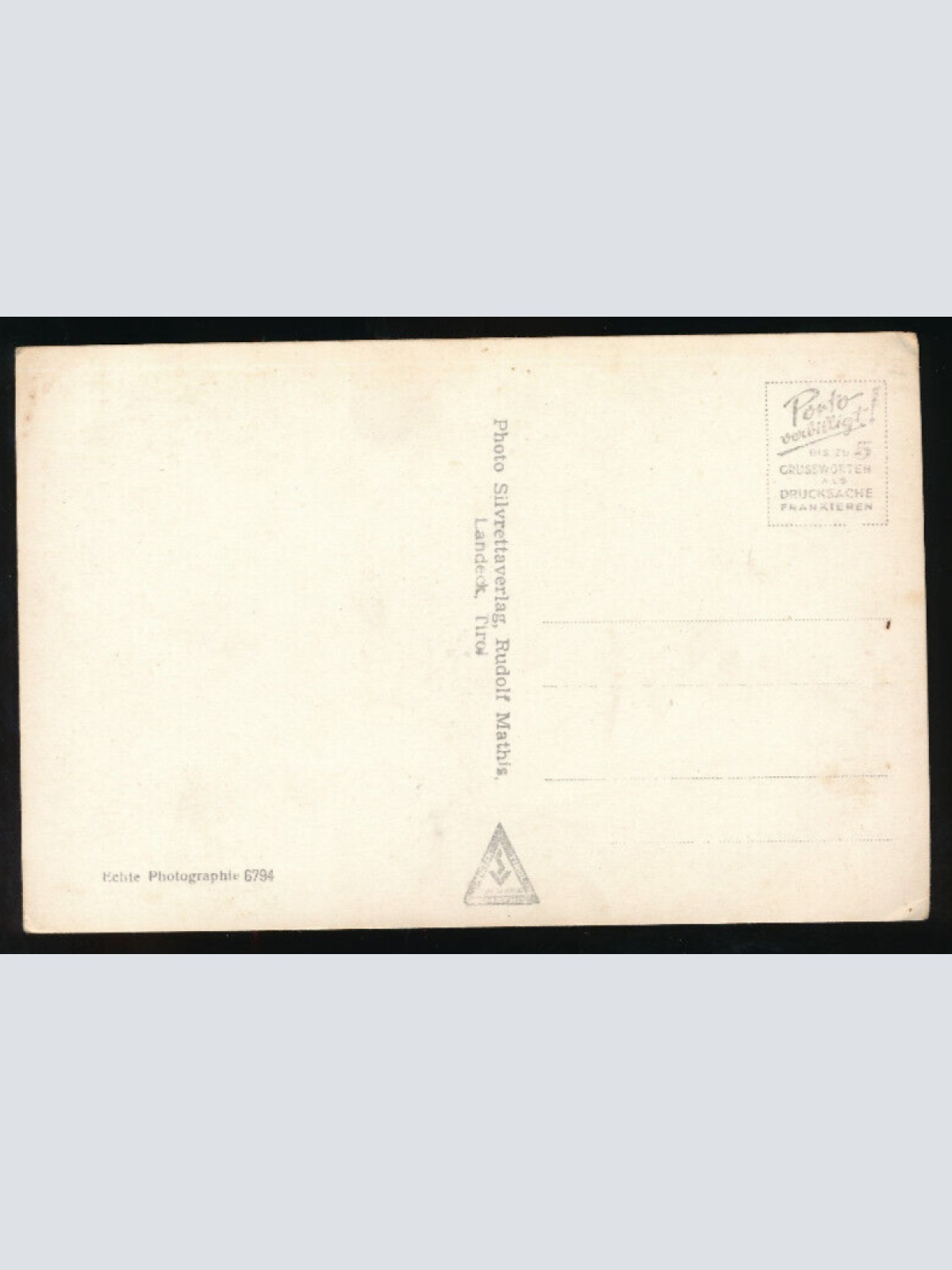 AK aus Galtür mit Ballünspitze Tirol (5782)