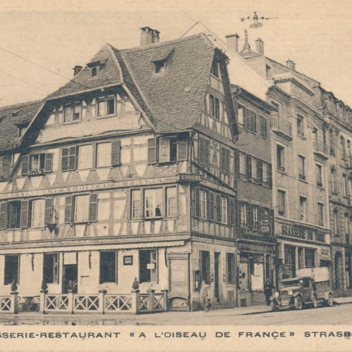 AK, Brasserie-Restaurant, a L'oiseau de France, Strasbourg (S1894)