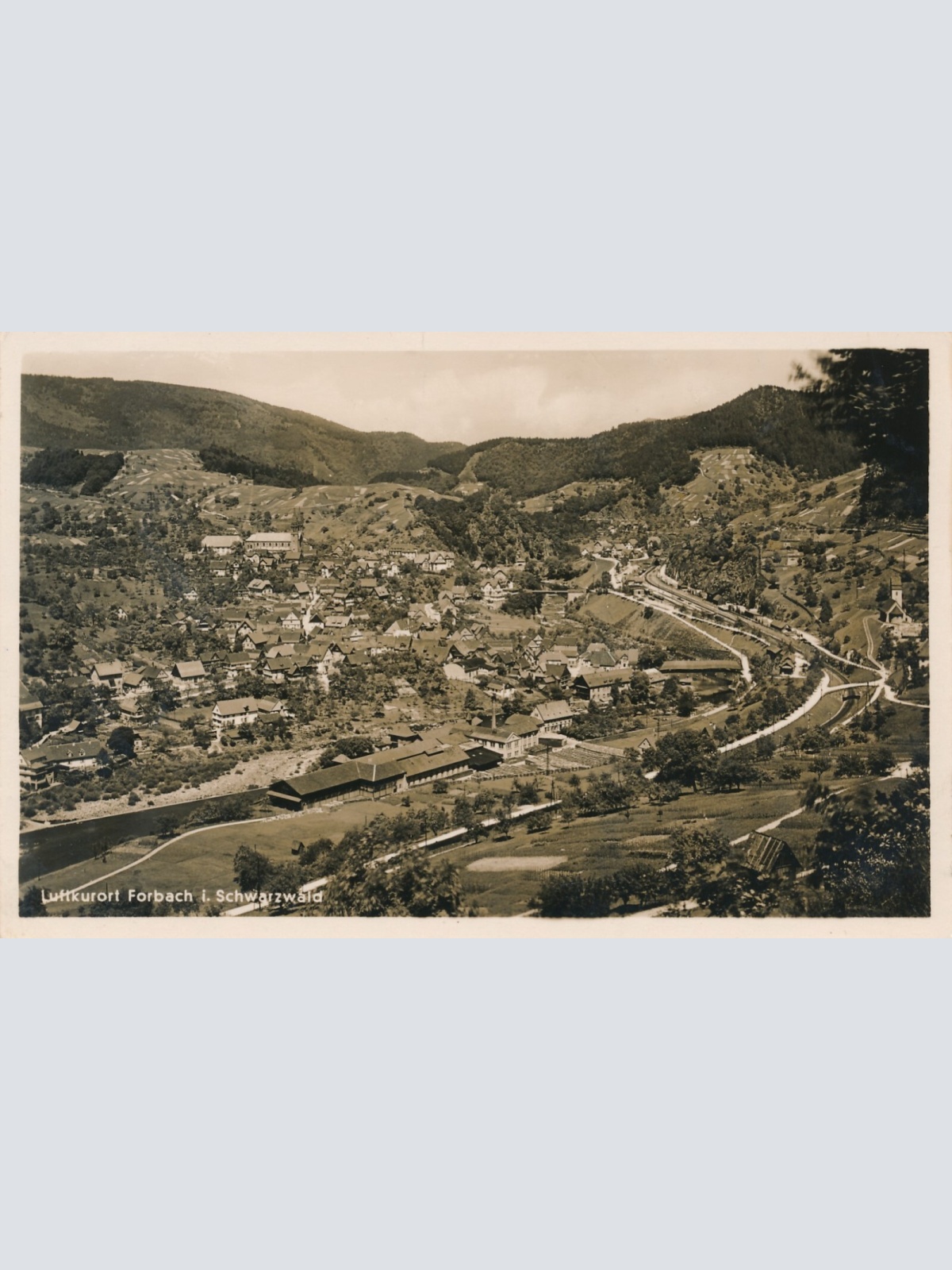 AK, Luftkurort Forbach im Schwarzwald, Baden-Württemberg (S1573)