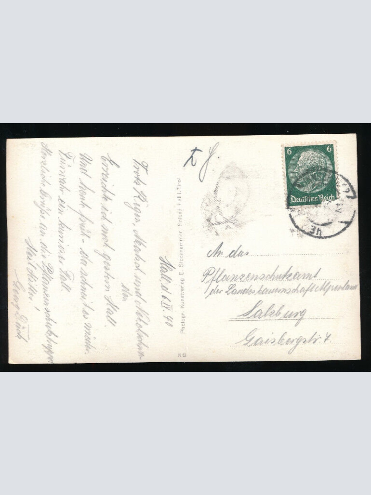 AK aus Hall Tirol  (5803)