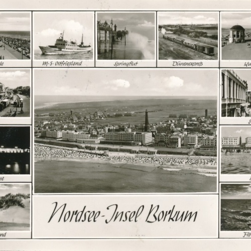 AK, Nordsee Insel Borkum, Niedersachsen (S1569)