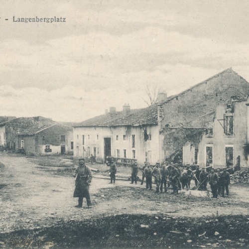 AK, Eply, Langenbergplatz, Frankreich (S1913)