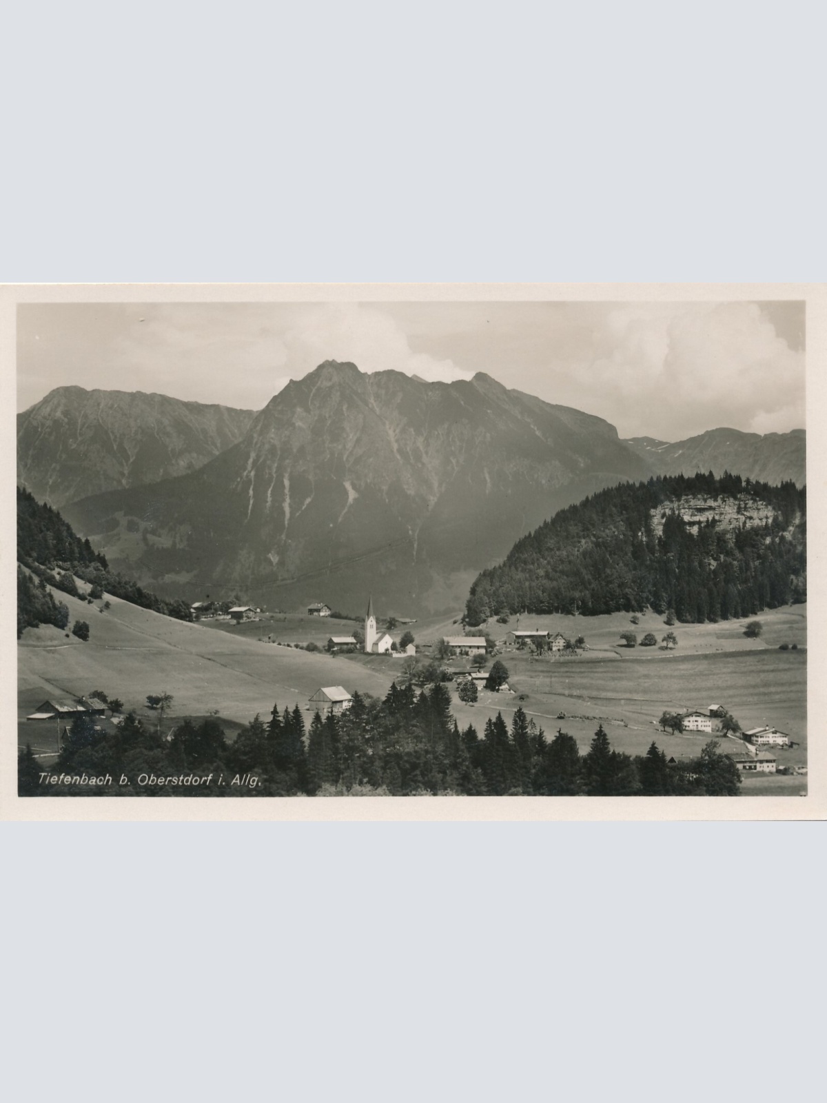 AK, Tiefenbach bei Oberstdorf im Allg., Bayern (S1530)