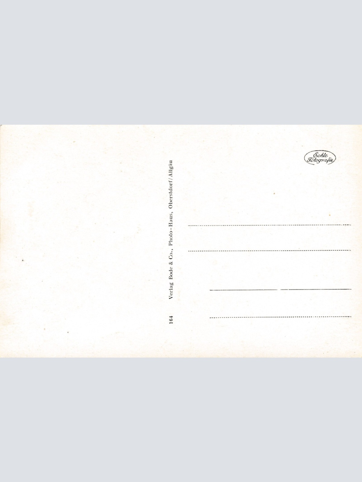 AK, Tiefenbach bei Oberstdorf im Allg., Bayern (S1530)