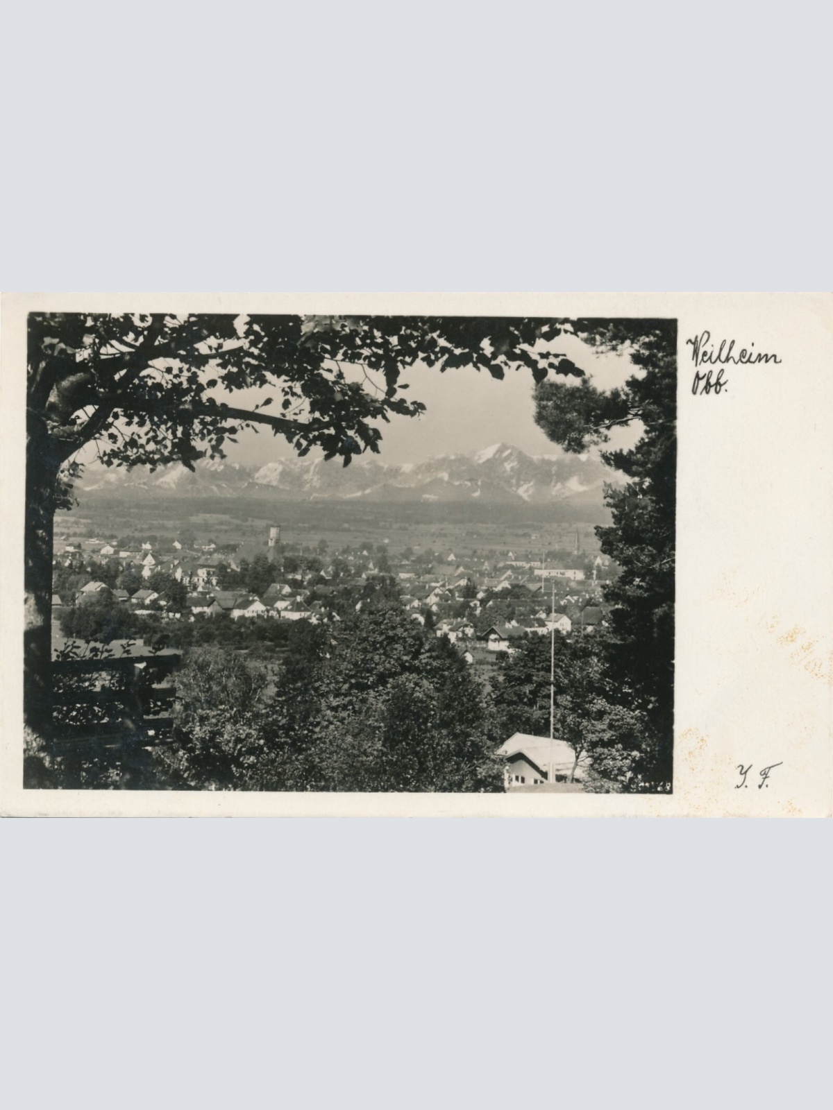 AK, Weilheim in Oberbayern, Bayern (S1531)