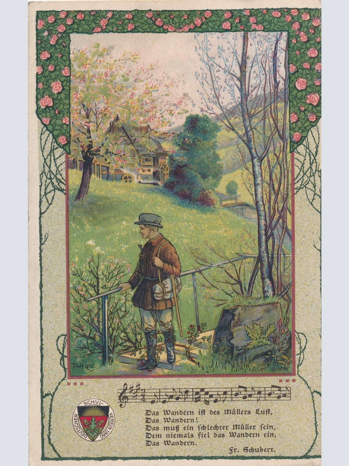 AK, Das Wandern ist des Müllers Lust (S1845)