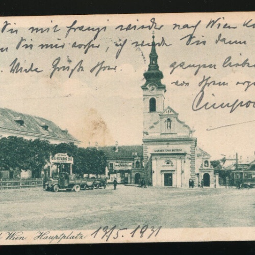 AK aus Mauern bei Wien mit Hotel Restaurant Cafe Niederösterreich (5877)