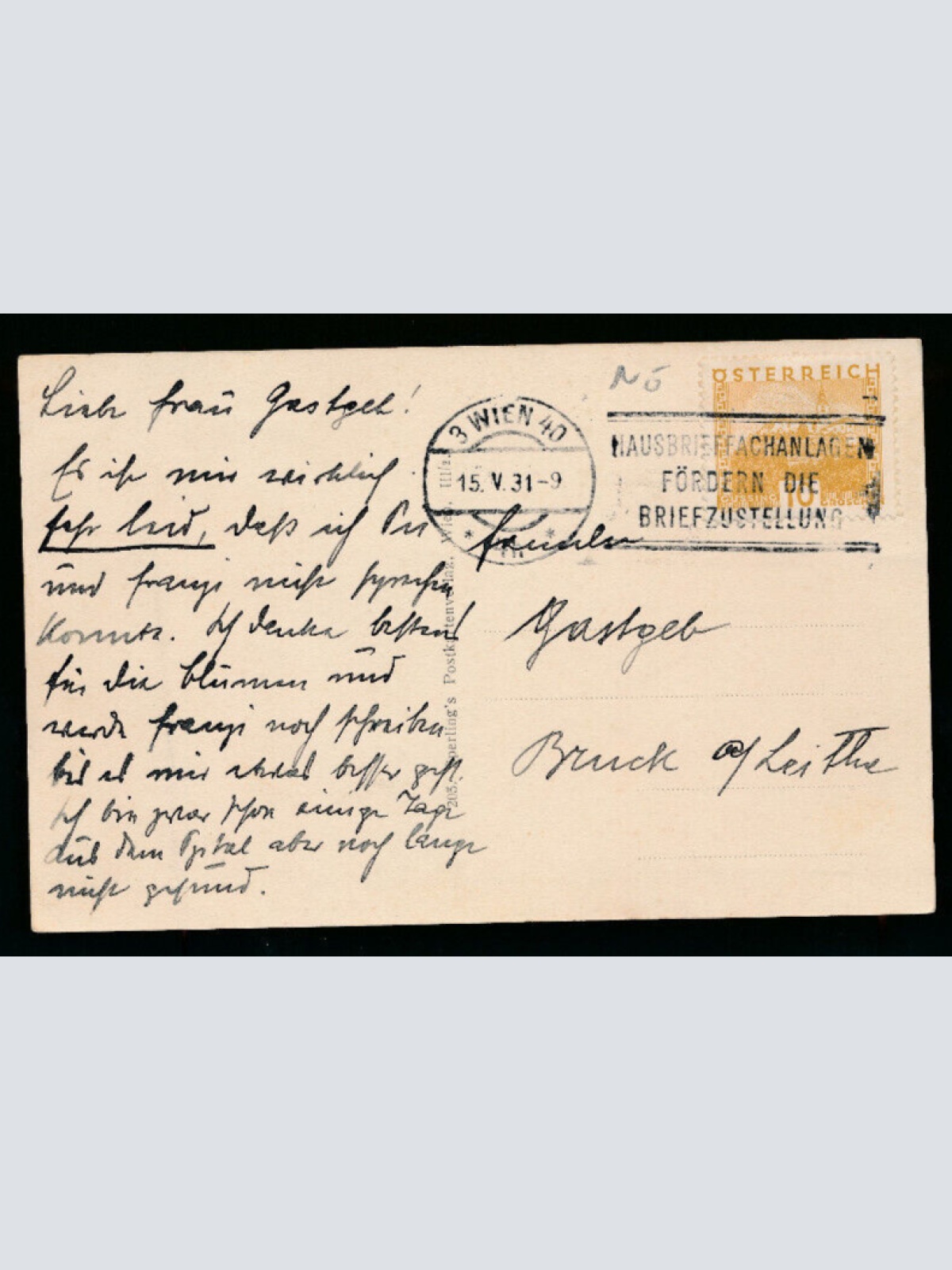 AK aus Mauern bei Wien mit Hotel Restaurant Cafe Niederösterreich (5877)