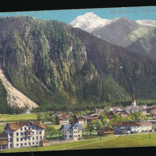 AK aus Mayrhofen im Zillertal Tirol (5777)