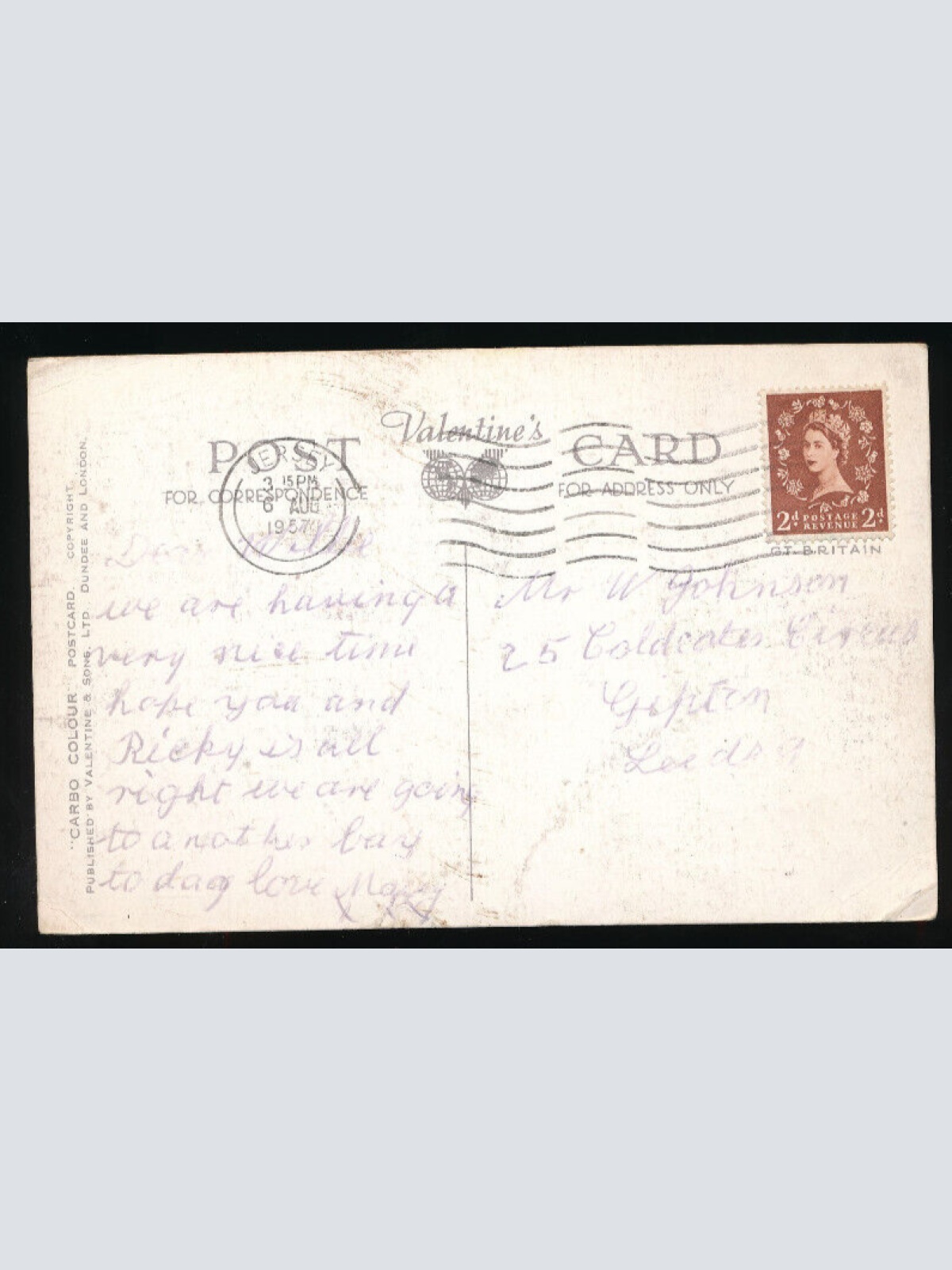 AK aus St.Aubin Jersey Großbritannien (5600)