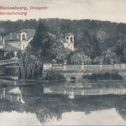AK, Strassburg, Orangerie, Strasbourg, Frankreich (S1870)