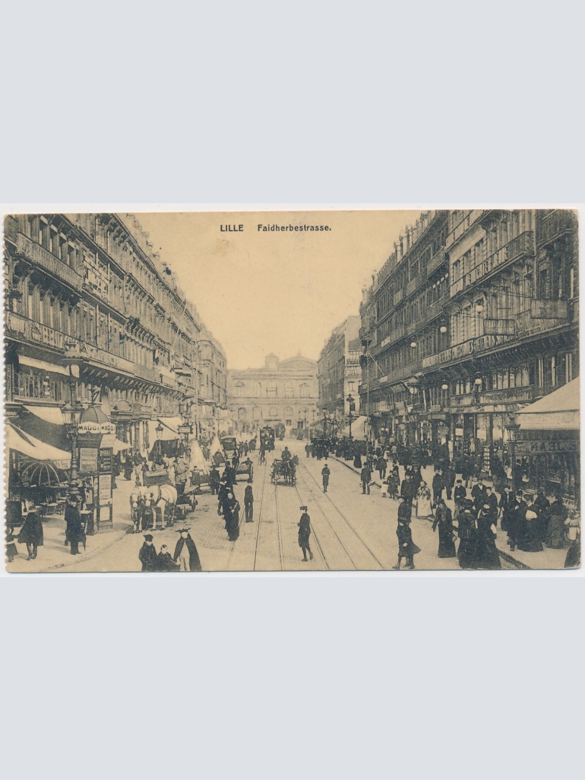 AK, Lille, Faidherbestraße, Frankreich (S1871)