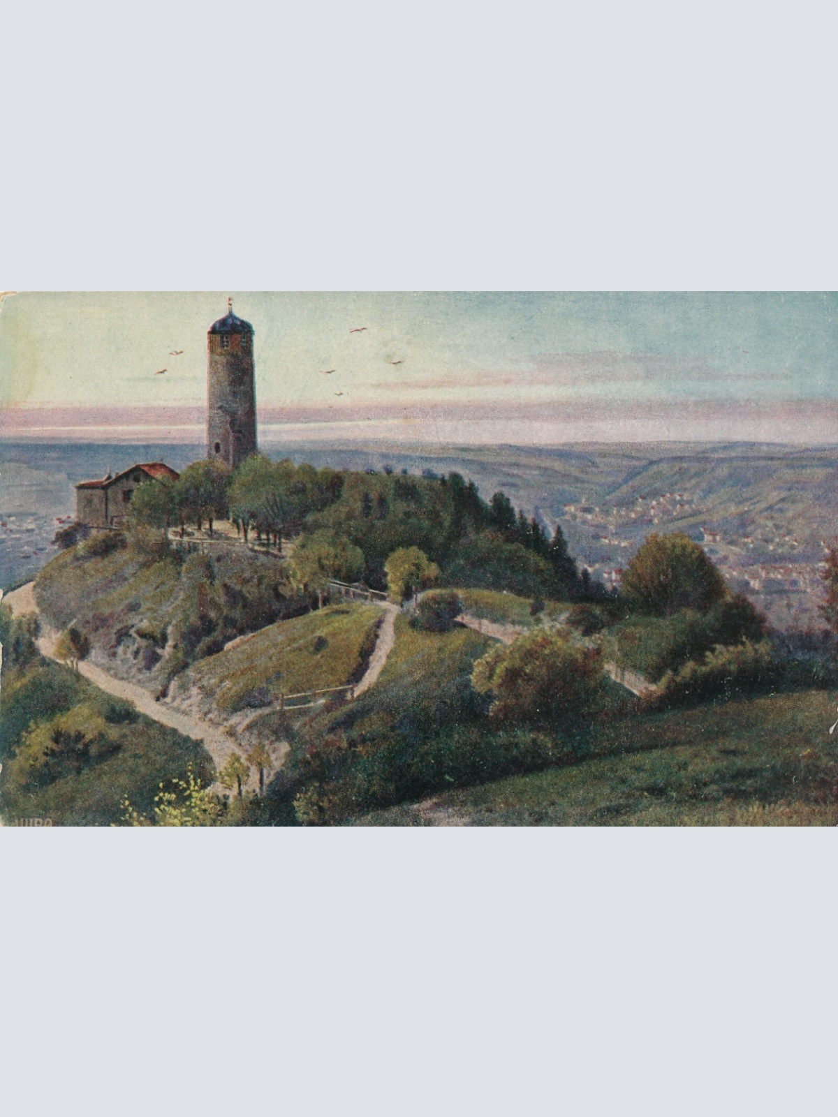 AK, Jena, Fuchsturm, Thüringen (S1857)