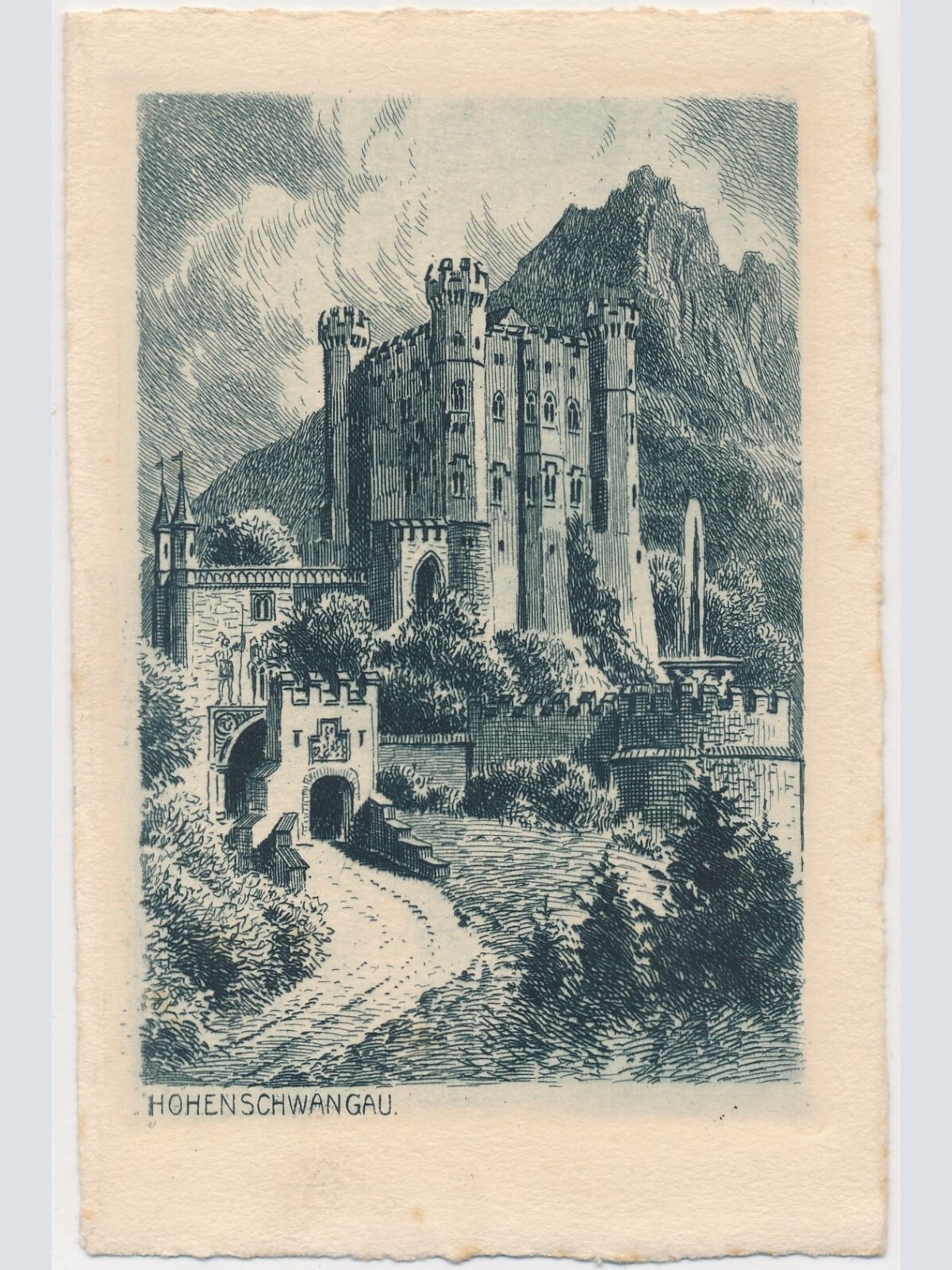 AK, Hohenschwangau, Bayern (S1957)