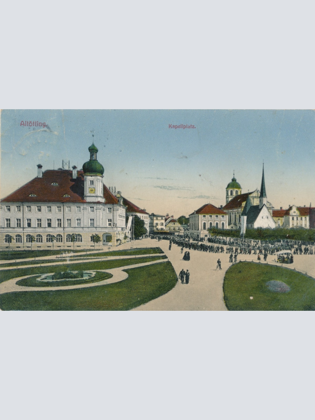 AK, Altötting, Kapellplatz, Bayern (S1723)