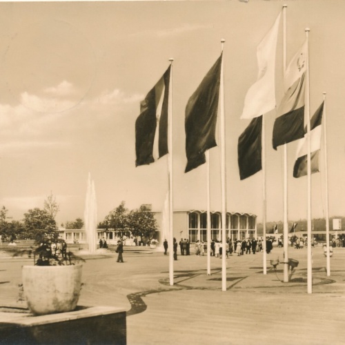 AK, Internationale Gartenbauausstellung in Erfurt, Thüringen (S1773)