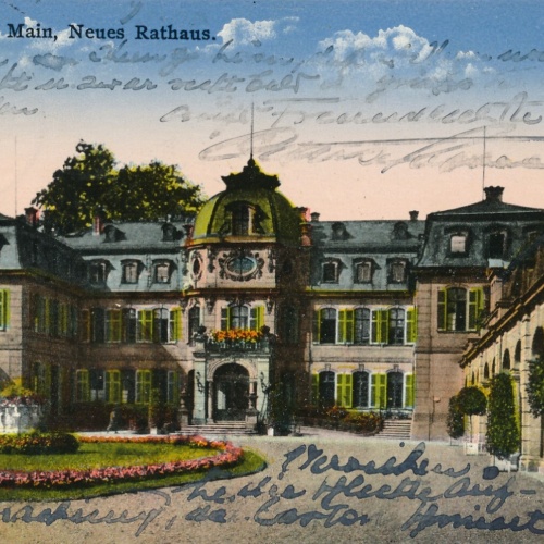 AK, Offenbach am Main, Neues Rathaus, Hessen (S1766)