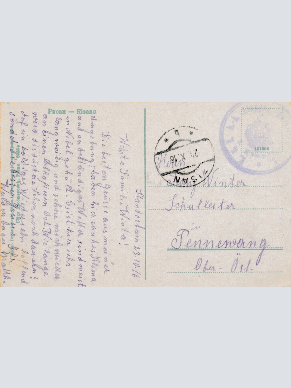 AK aus Risano Italien (6277)