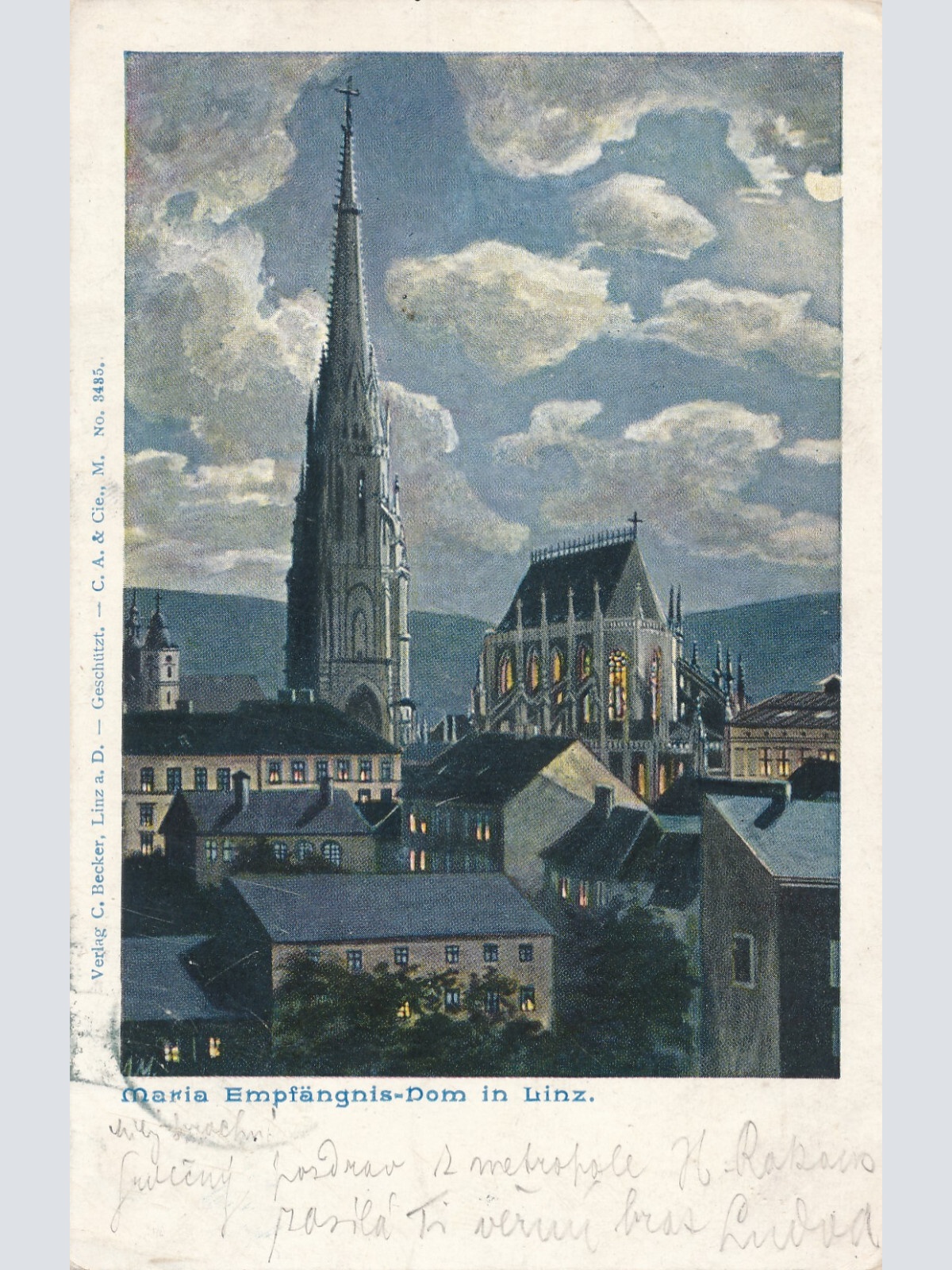 AK aus Linz Maria Empfängnis - Dom Oberösterreich (6268)