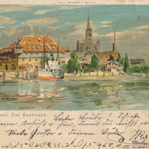 AK aus Constanz das Kaufhaus Baden - Württemberg (6279)