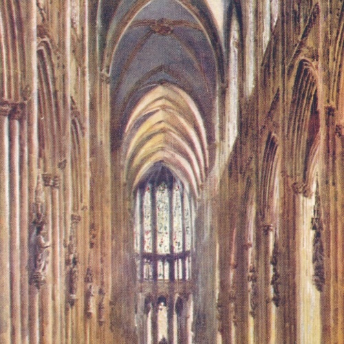 AK, der Kölner Dom, Das Schiff, Nordrhein-Westfalen (S1764)