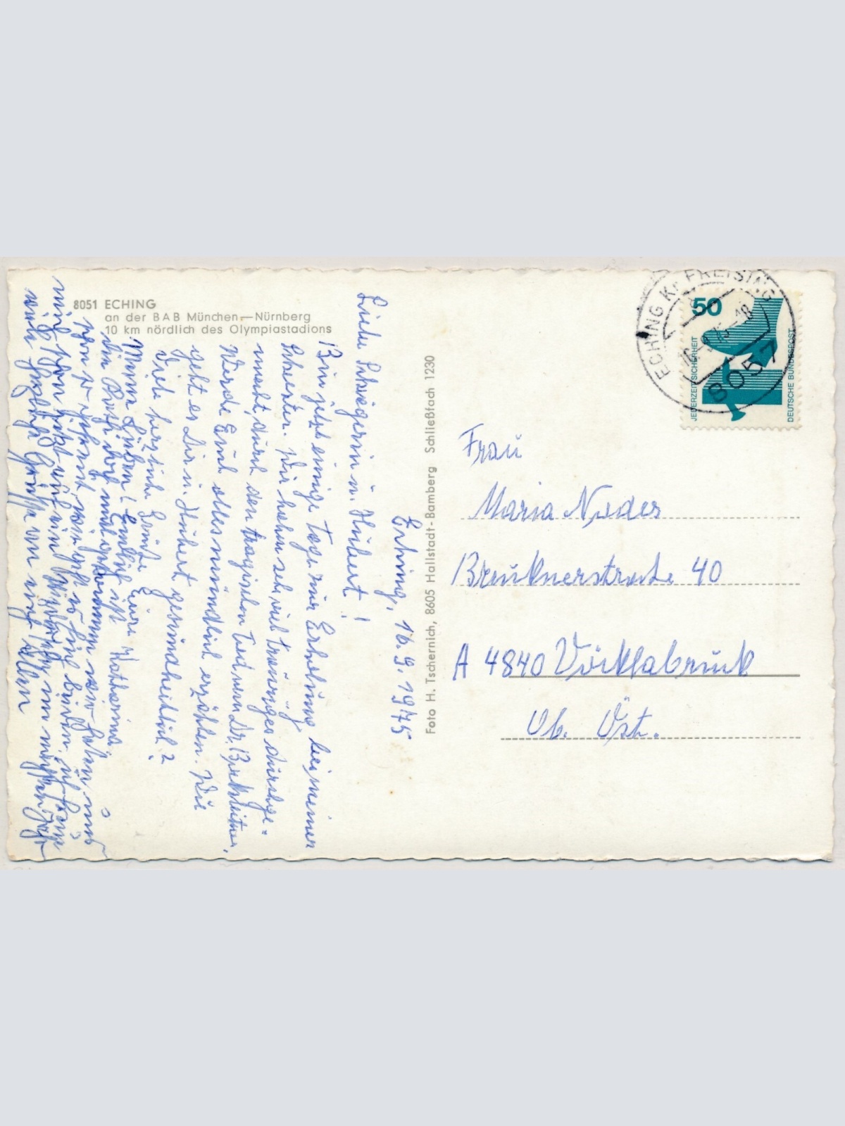 AK, Eching bei München, Bayern (S1810)