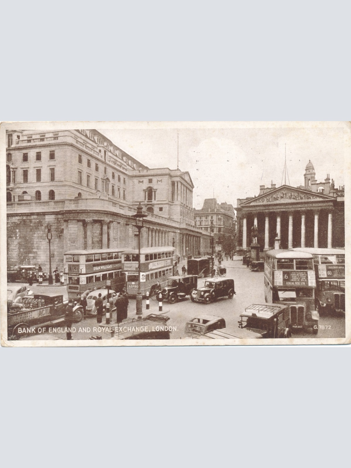 AK, Bank of England and Royal Exchange, London (S1799)