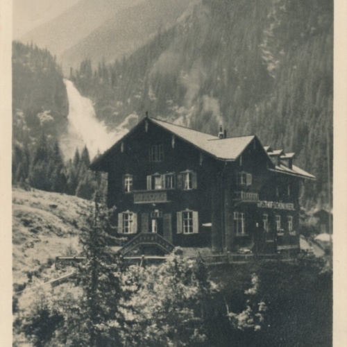 AK, Gasthof Schönangerl am Krimmlerfall, Salzburg (S1783)