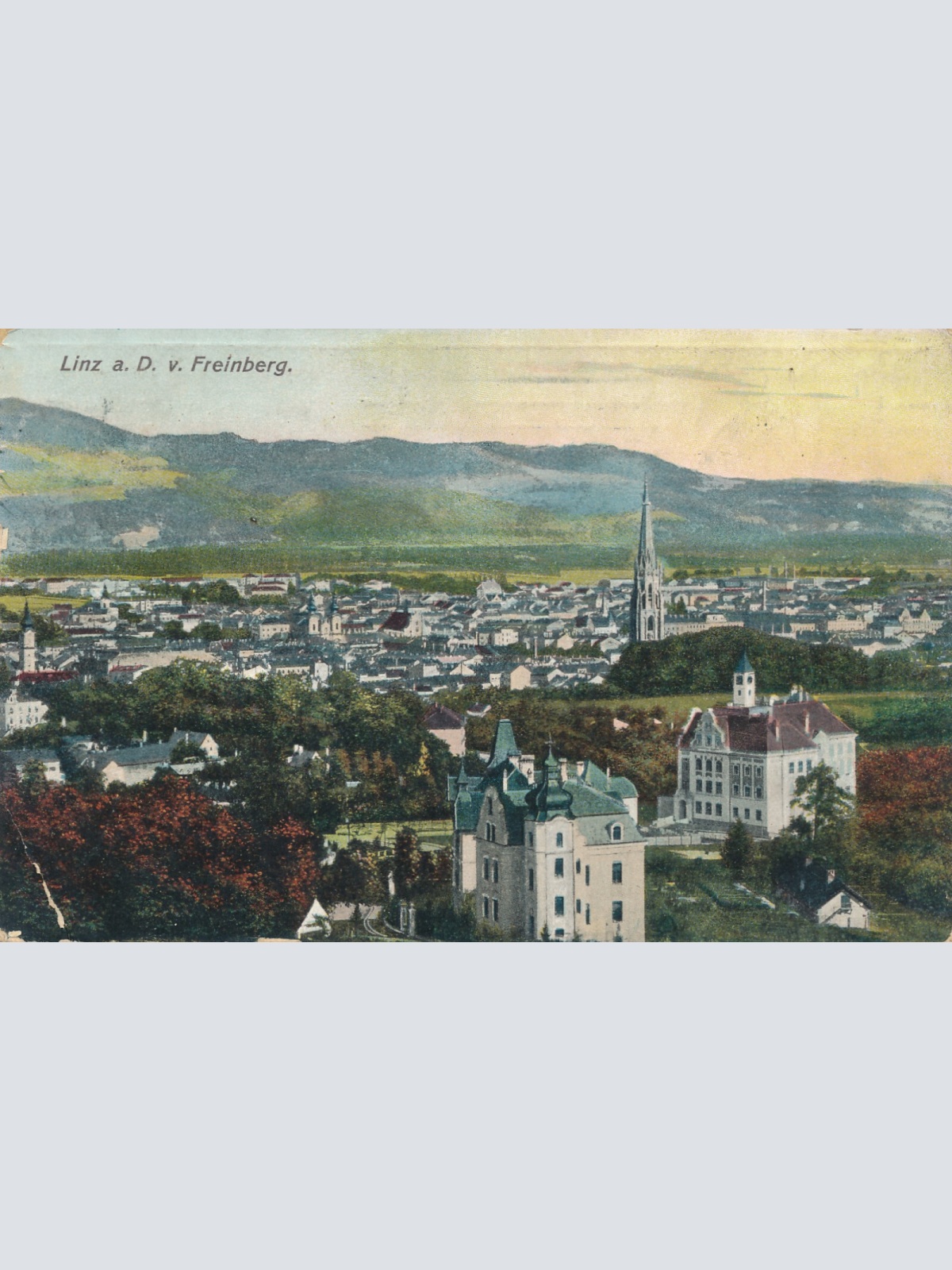 AK aus Linz an der Donau Freinberg Oberösterreich (6307)