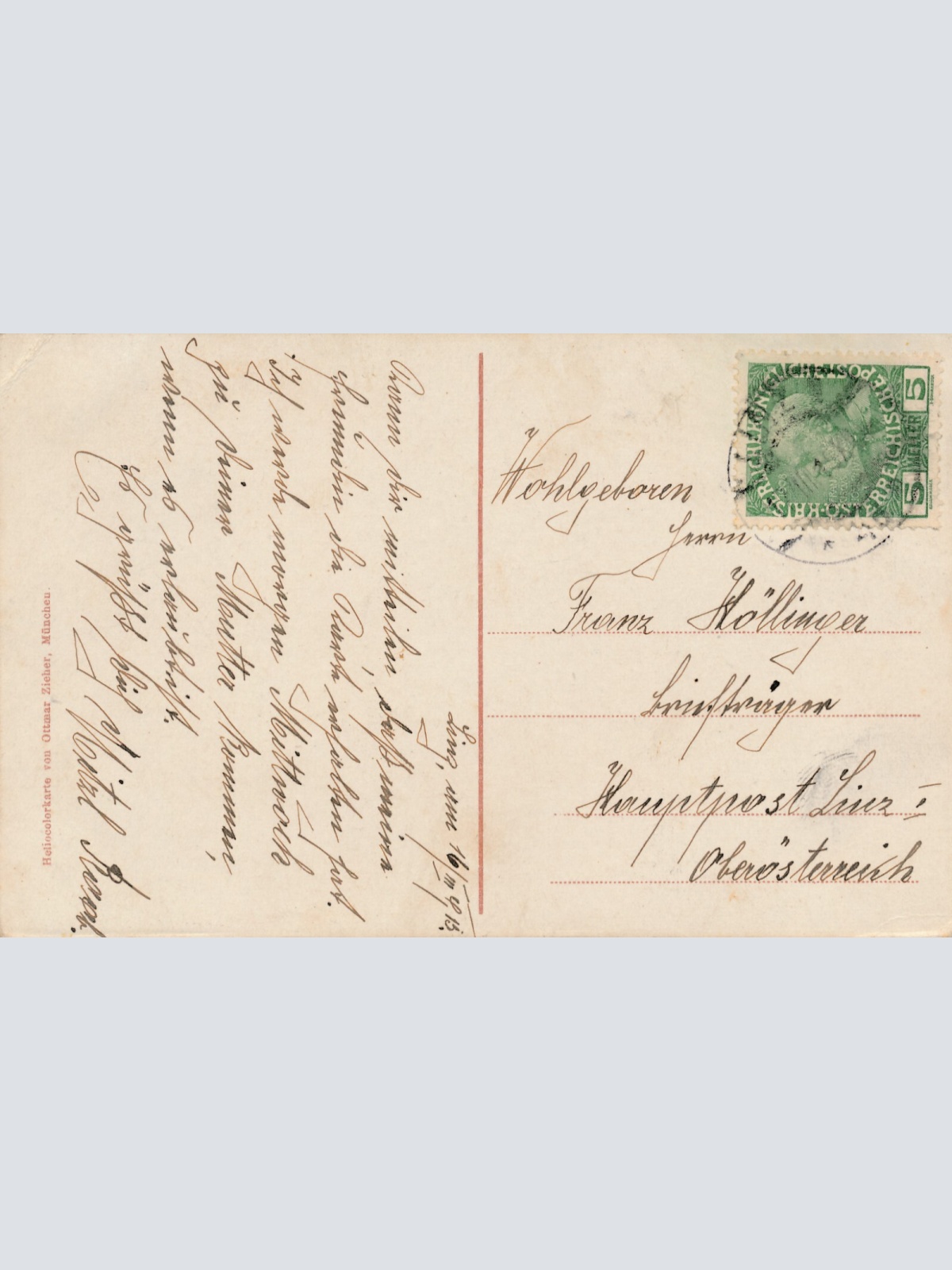 AK aus Linz an der Donau Freinberg Oberösterreich (6308)