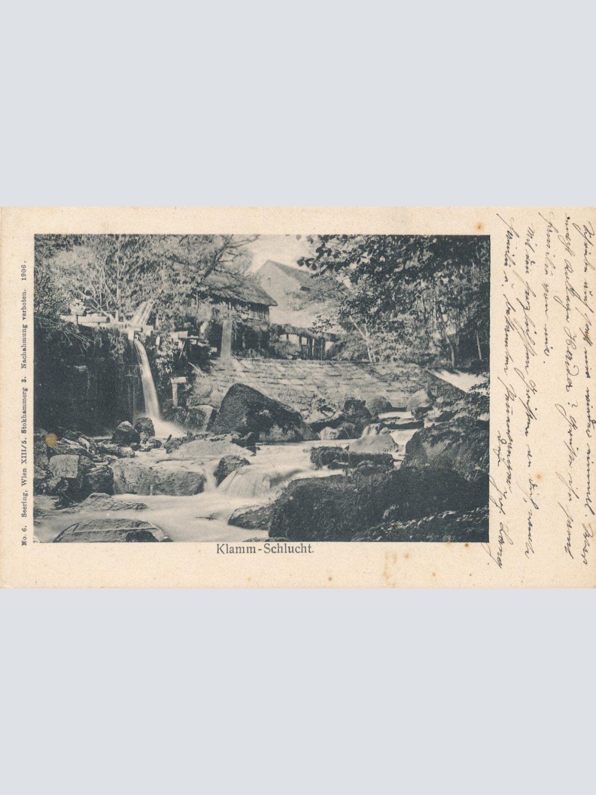 AK von der Klamm - Schlucht Oberösterreich (6334)