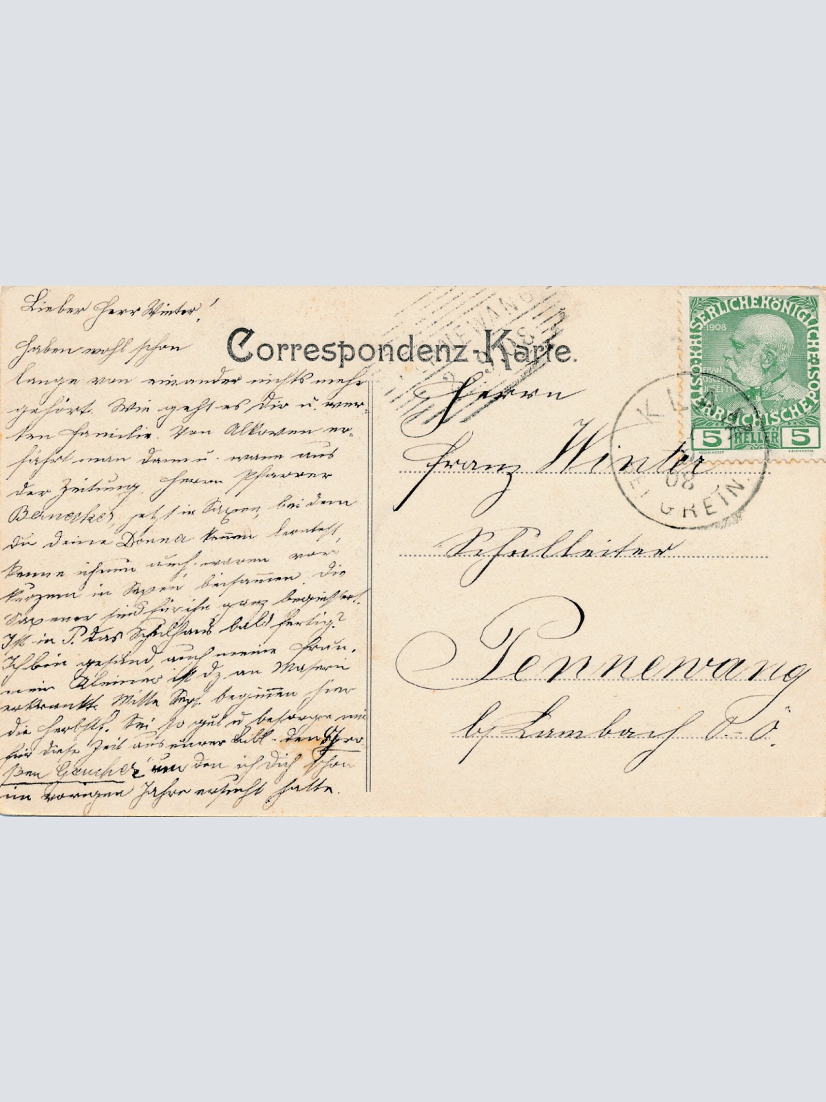 AK von der Klamm - Schlucht Oberösterreich (6334)