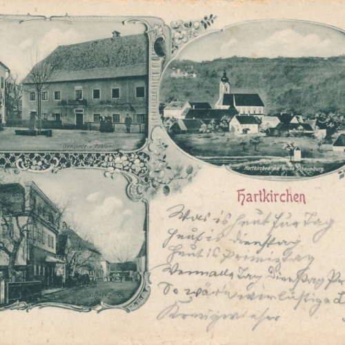 AK aus Hartkirchen Mehrbildkarte Oberösterreich (6177)