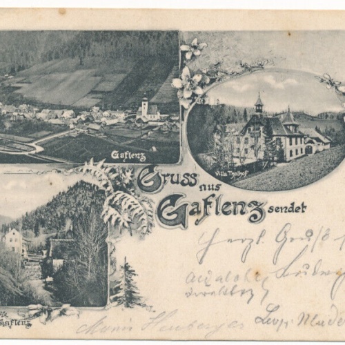 AK gruss aus Gaflenz Oberösterreich (6100)