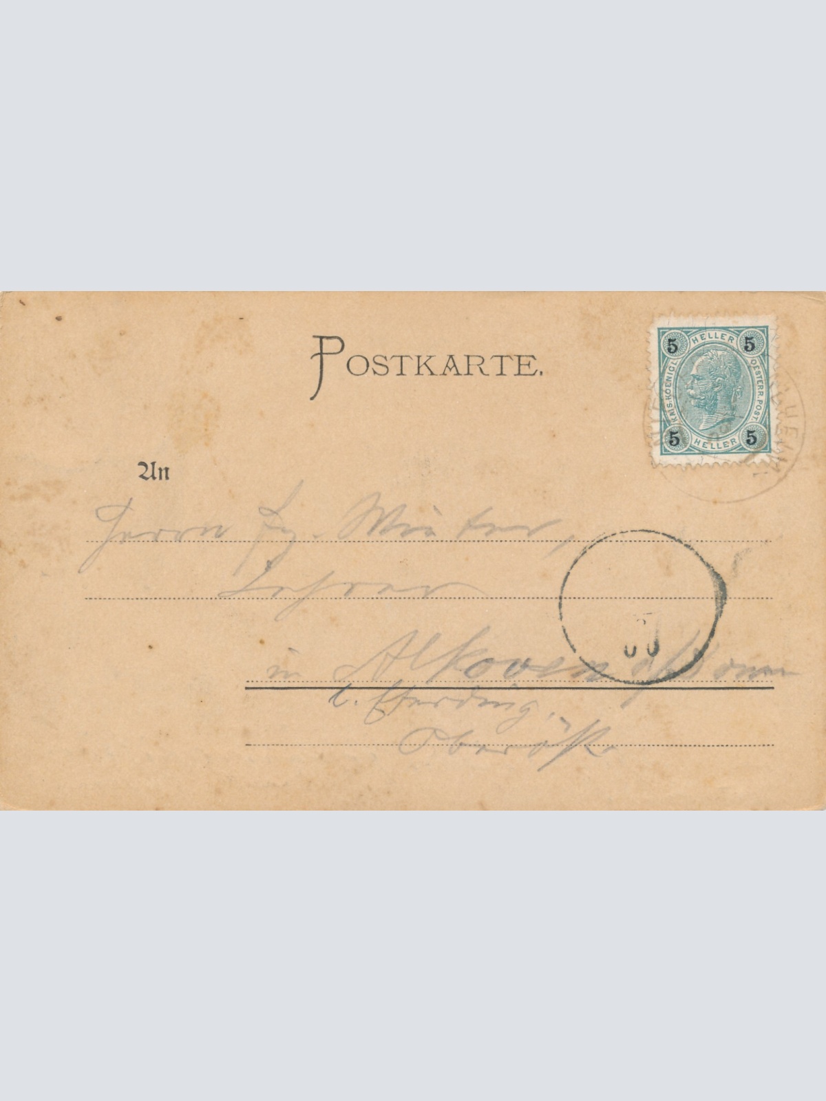 AK gruss aus Nieder Thalheim Oberösterreich (6186)