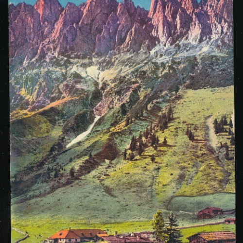 AK Mitterberg Alm gegen die Mandelwand Salzburg (5993)