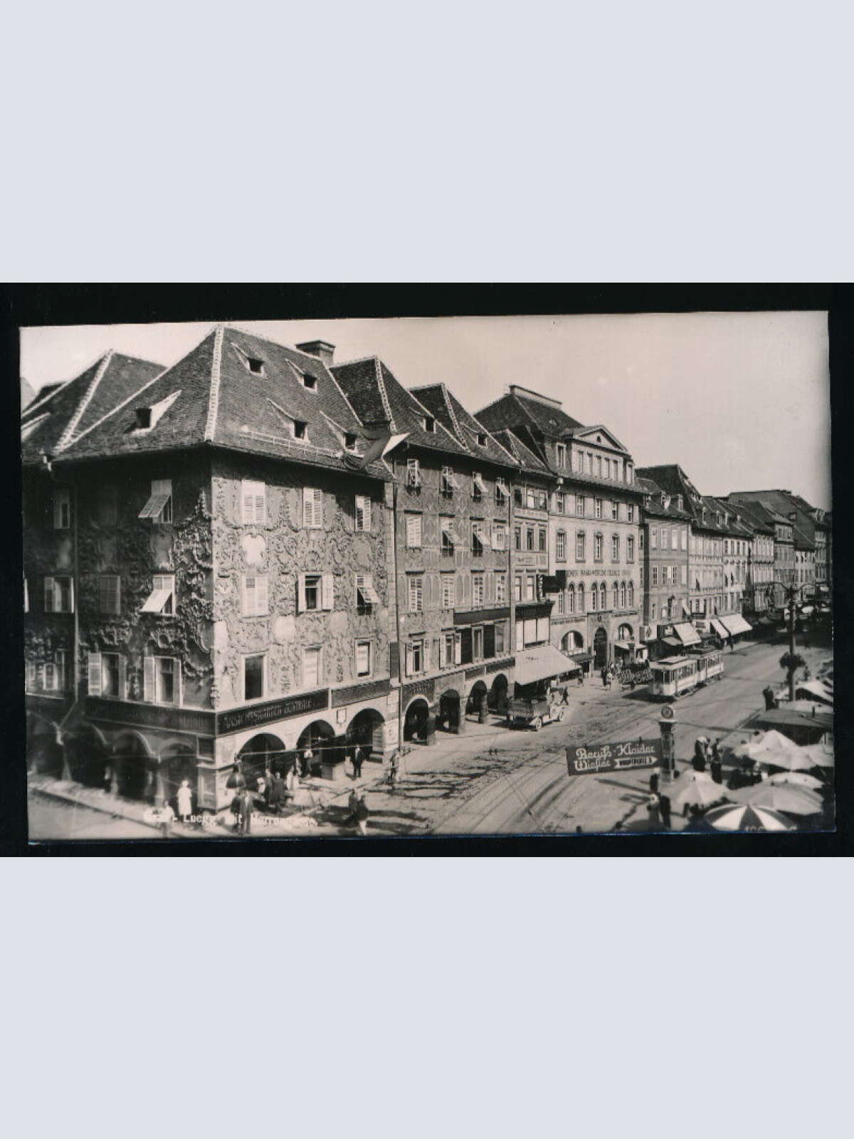 AK aus Graz Luegg mit verschiedenen Geschäften Steiermark (5835)