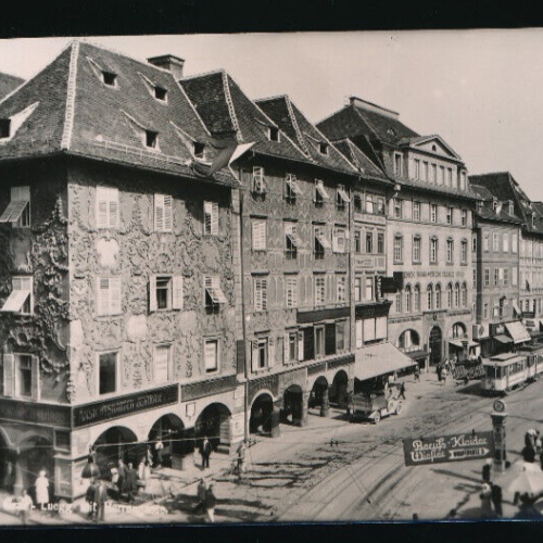 AK aus Graz Luegg mit verschiedenen Geschäften Steiermark (5835)