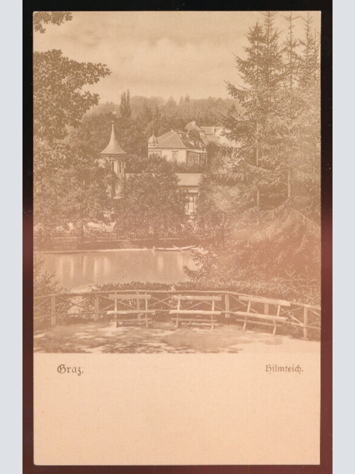 AK aus Graz vom Hilmteich Steiermark (5851)