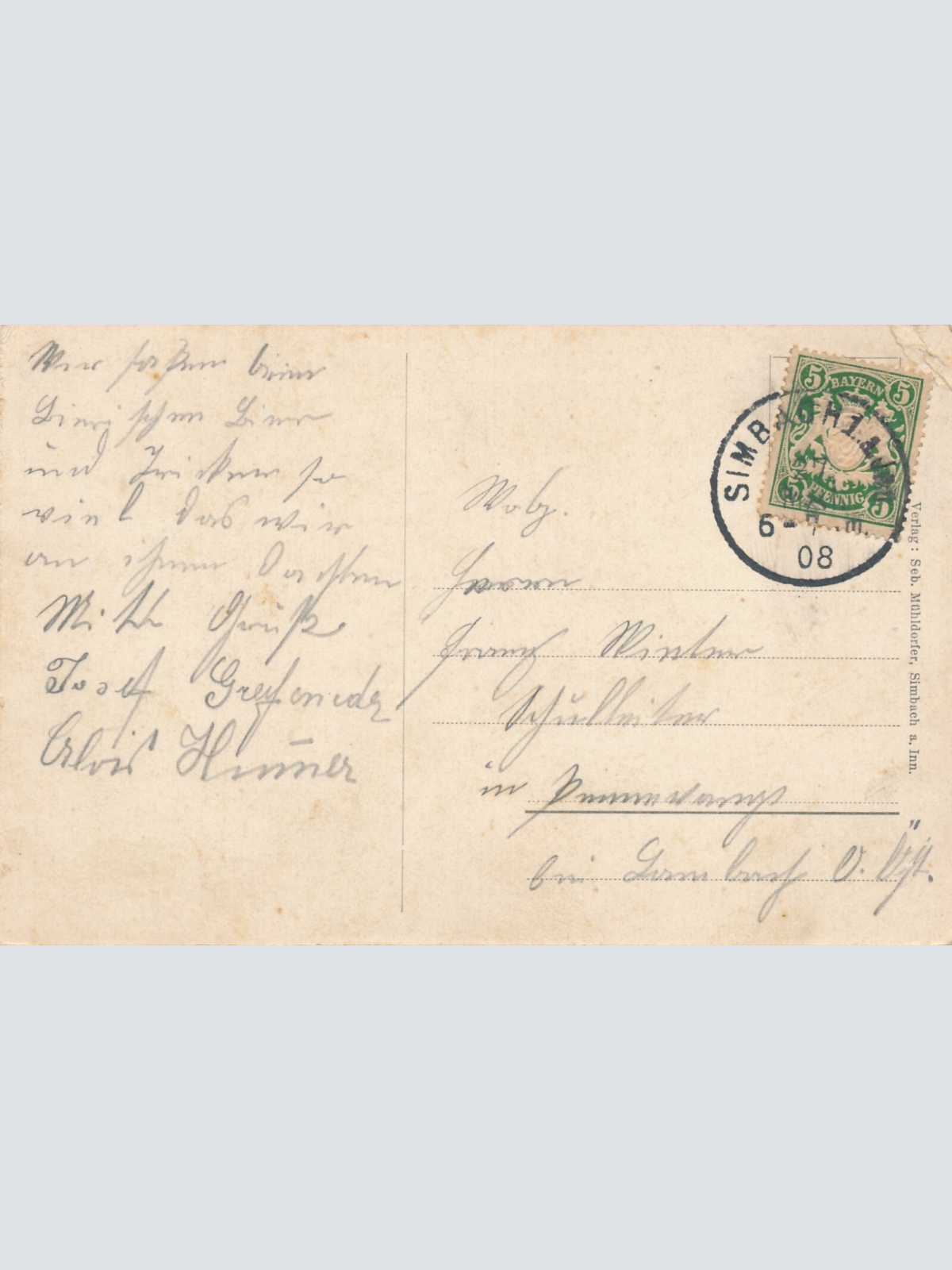 AK aus Simbach am Inn Bayern (6240)