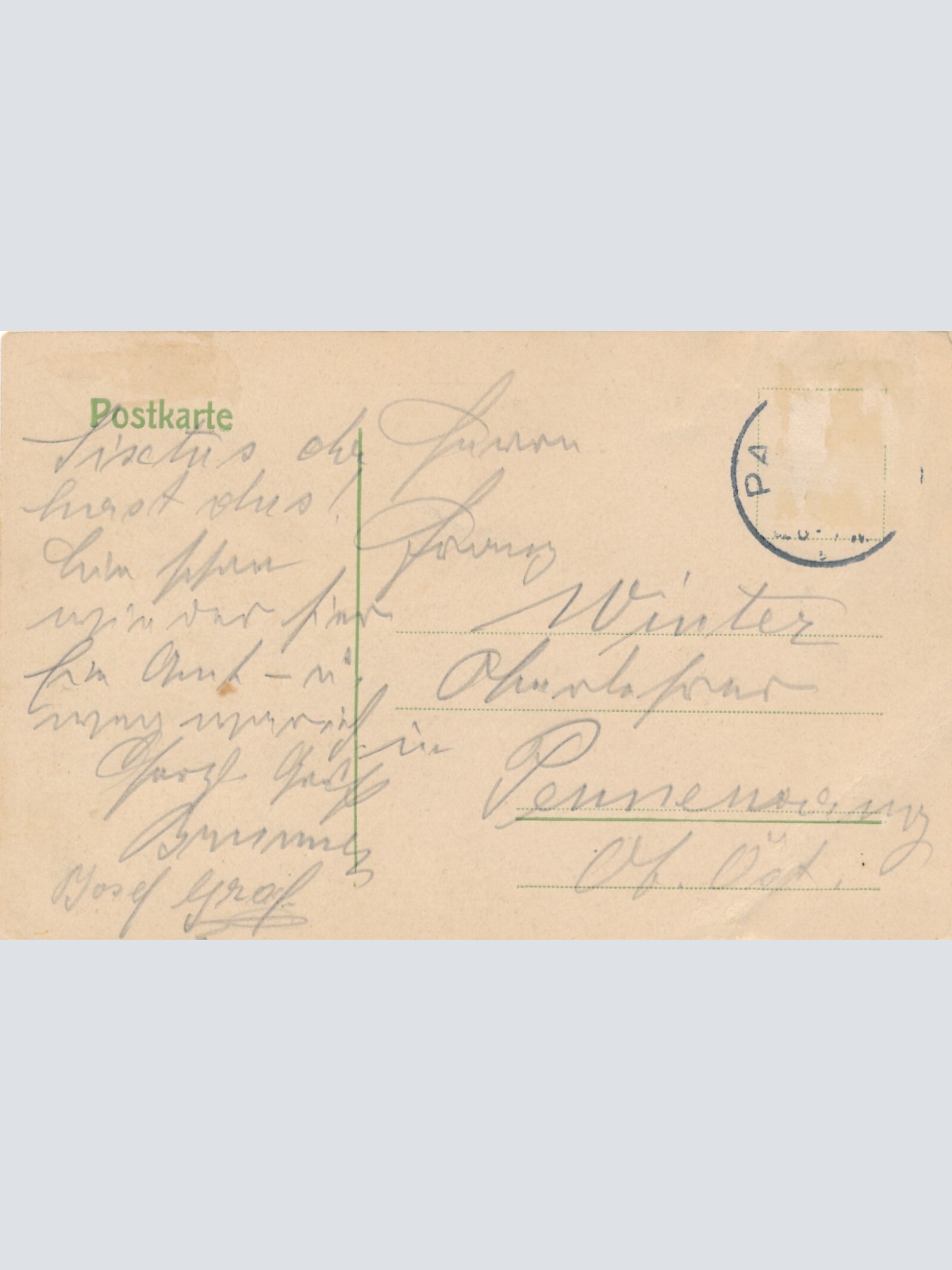 AK aus Passau Residenzplatz Bayern (6241)