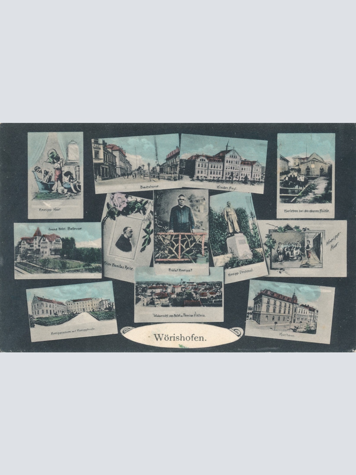 AK aus Wörishofen Mehrbildkarte Bayern (6245)
