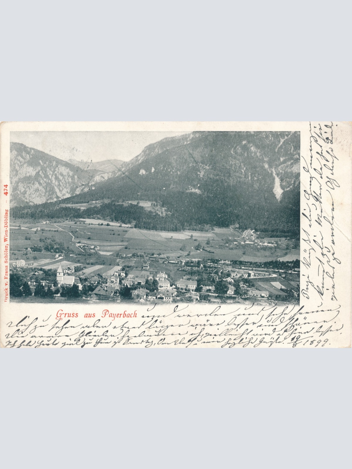 AK aus Payerbach Niederösterreich (6386)