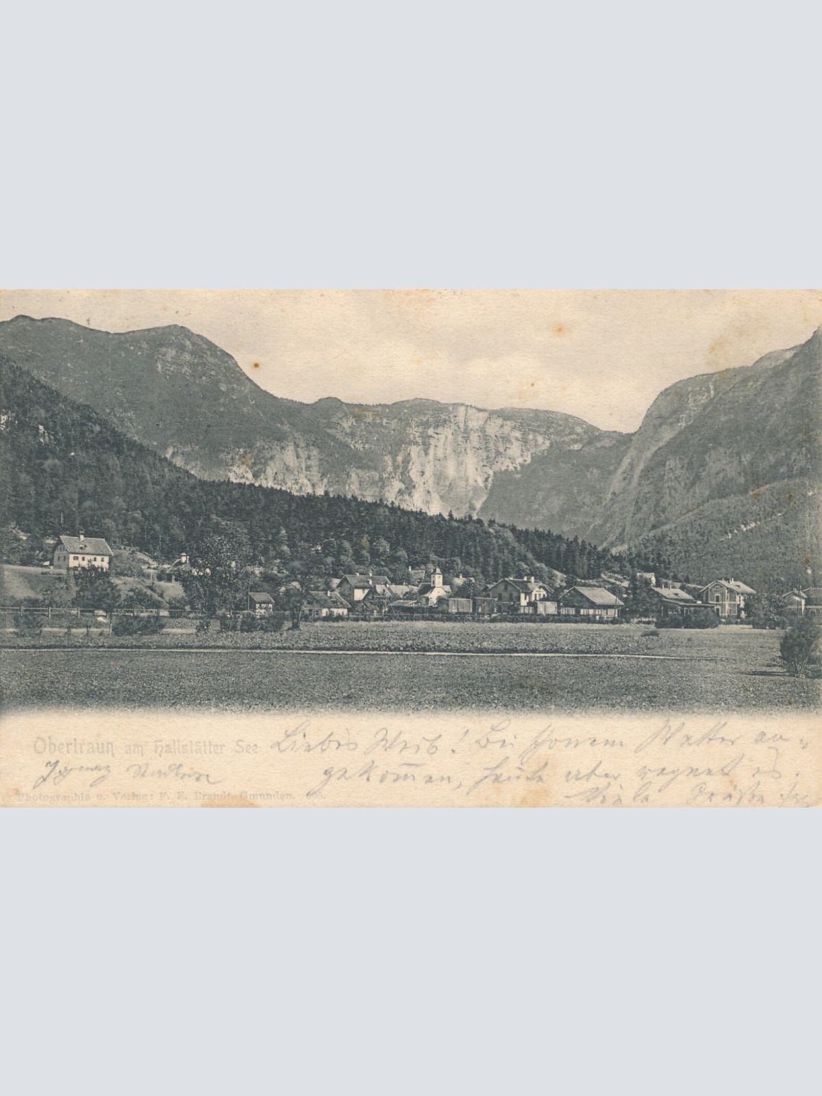 AK aus Obertraun am Hallstättersee Oberösterreich (6469)