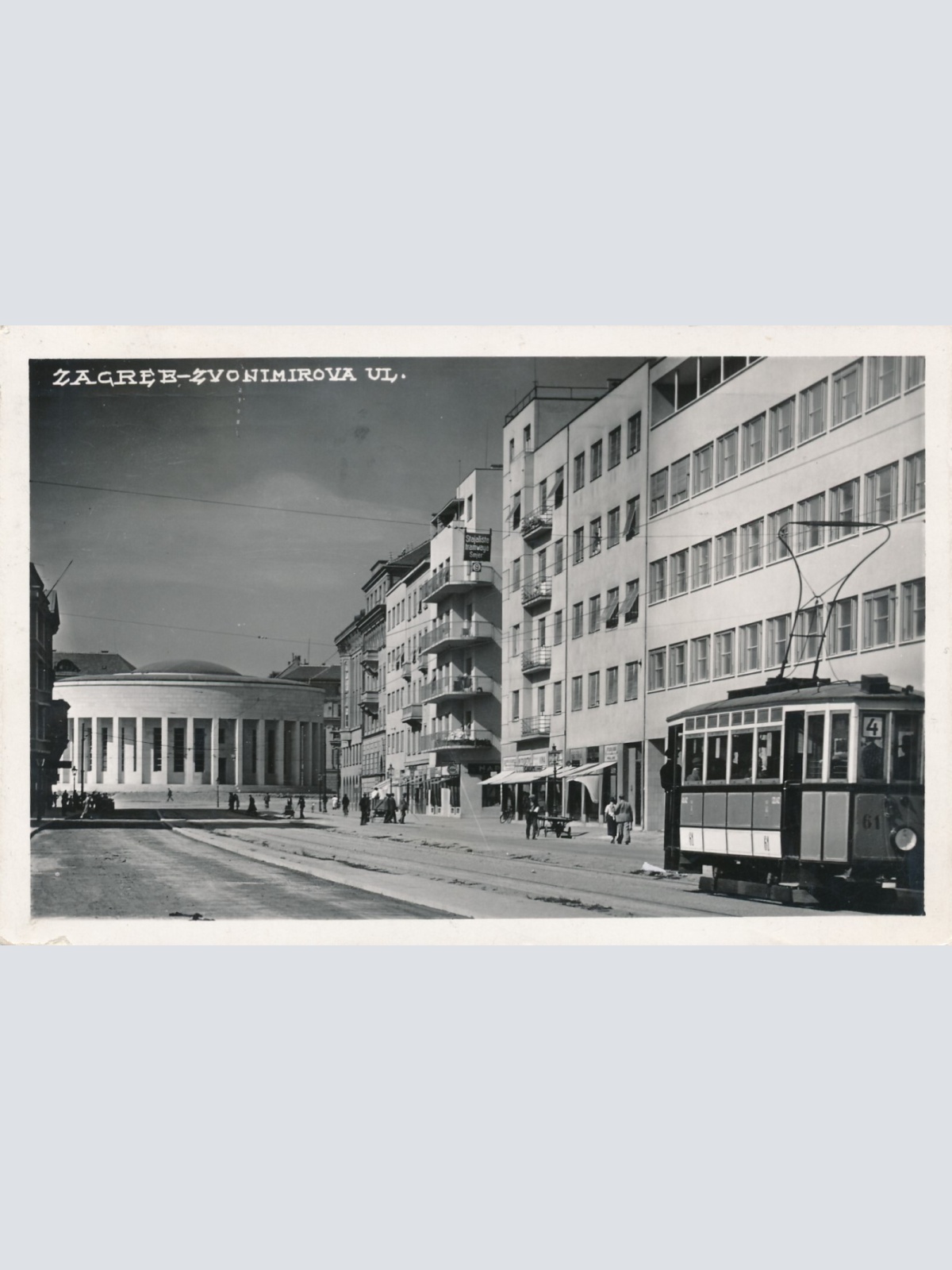 AK aus Zagreb Zvonimirova UL Kroatien (6463)