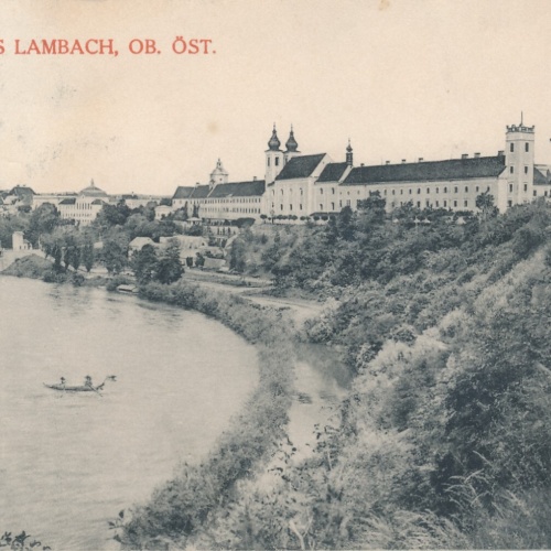AK gruss aus Lambach Oberösterreich (6478)