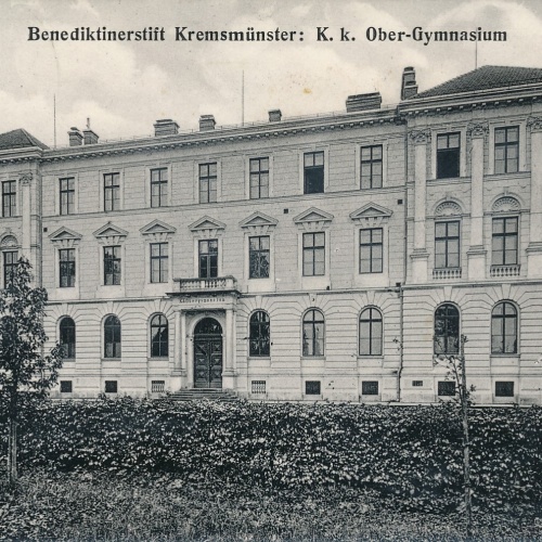 AK aus Kremsmünster mit Gymnasium Oberösterreich (6475)